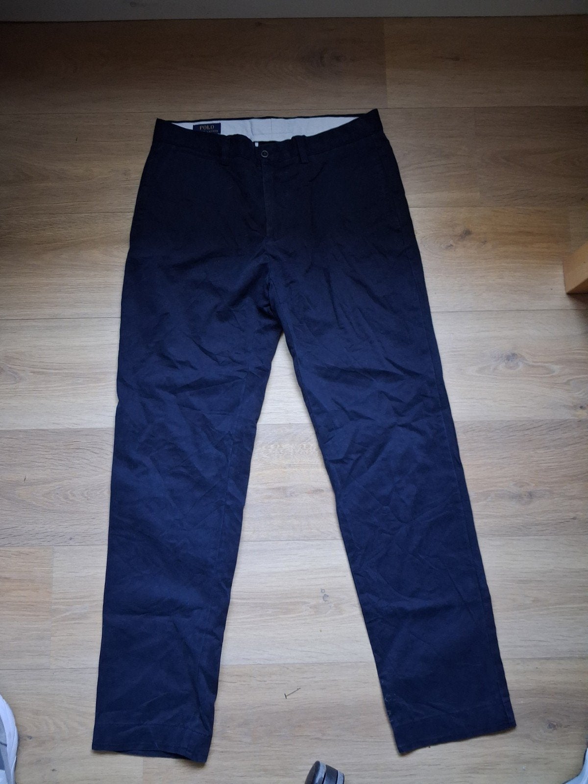 Ralph Lauren Polo Chino - Klassiek Blauw - W32 L34, Blauw, Ralph Lauren, Overige maten, Ophalen of Verzenden