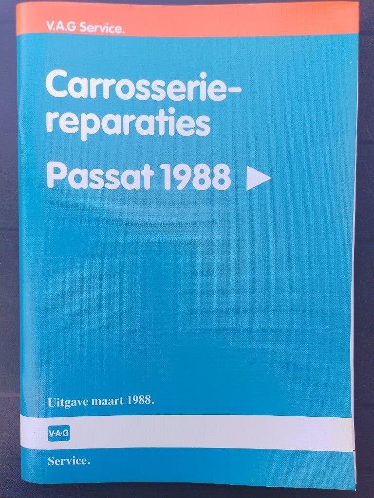 Vw Passat B3 dealer werkplaatsboek Carrosserie reparatie's, Verzenden, Zo goed als nieuw, Volkswagen