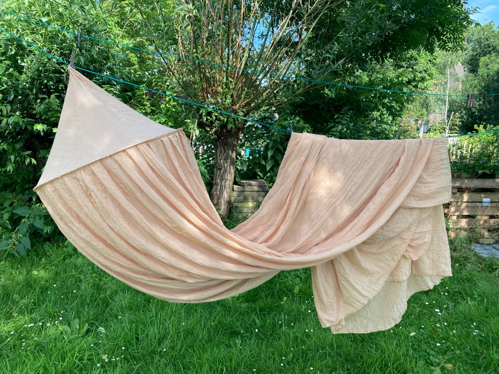 Meyco hemeltje / klamboe, Ophalen, Zo goed als nieuw, 180 cm of meer, Minder dan 70 cm