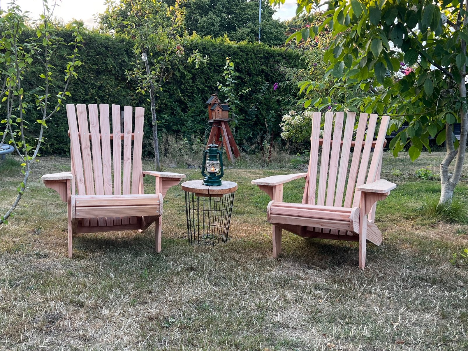Adirondack stoel van hout - Tuinstoel, Tuin en Terras, Tuinstoelen, Ophalen of Verzenden, Zo goed als nieuw, Hout