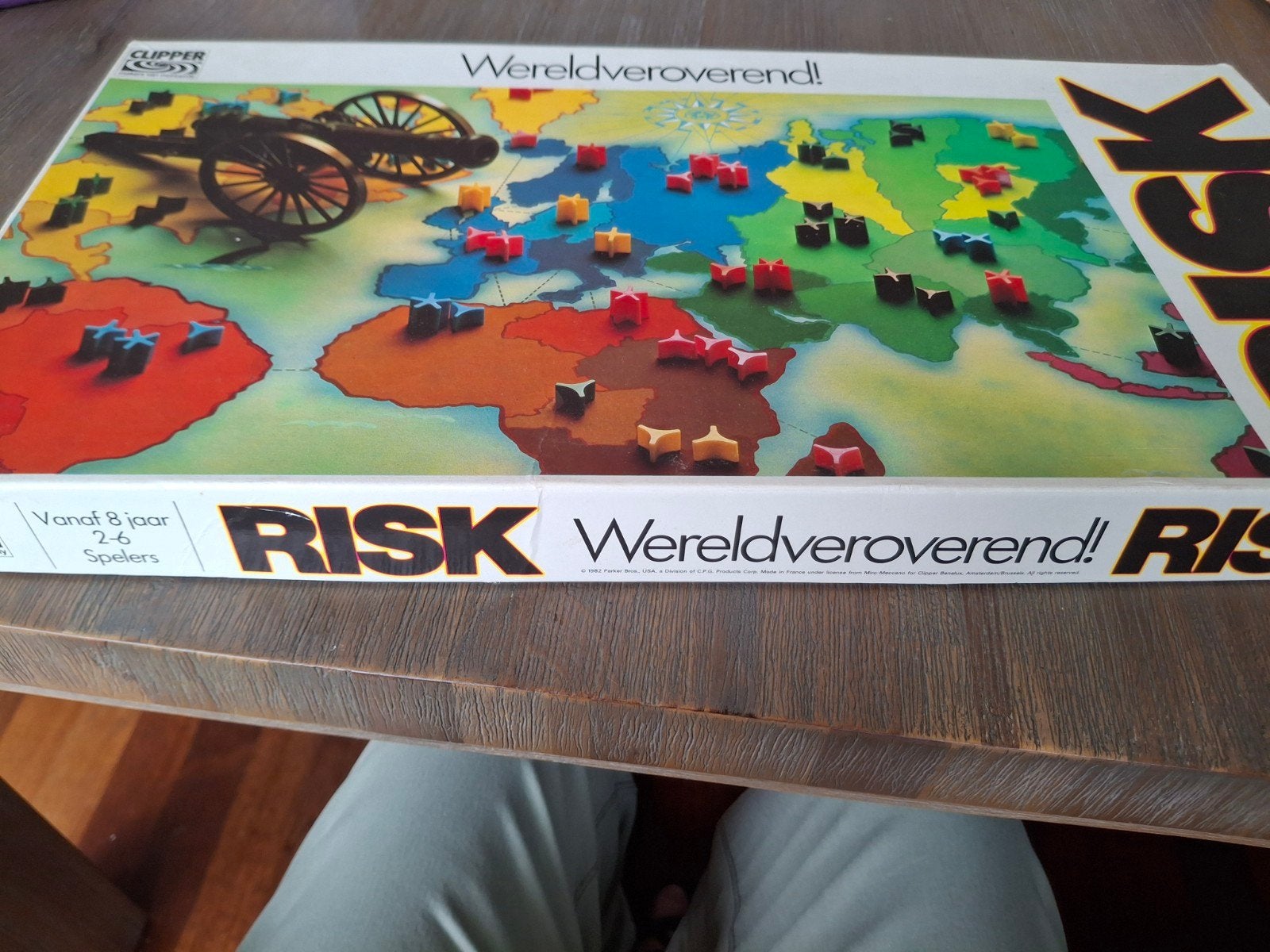 Risk Wereldveroverend! Bordspel - Clipper Editie, Drie of vier spelers, Ophalen of Verzenden, Gebruikt, Clipper