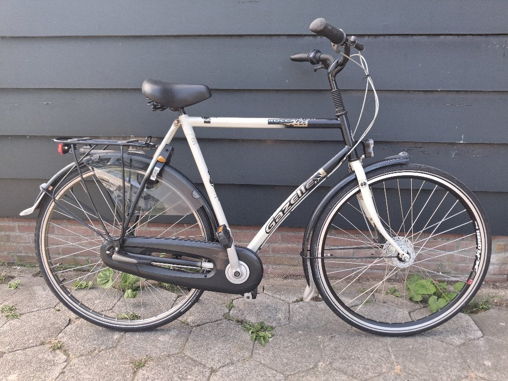 Gazelle Rocca Herenfiets, Ophalen, Terugtraprem, Gebruikt, Versnellingen