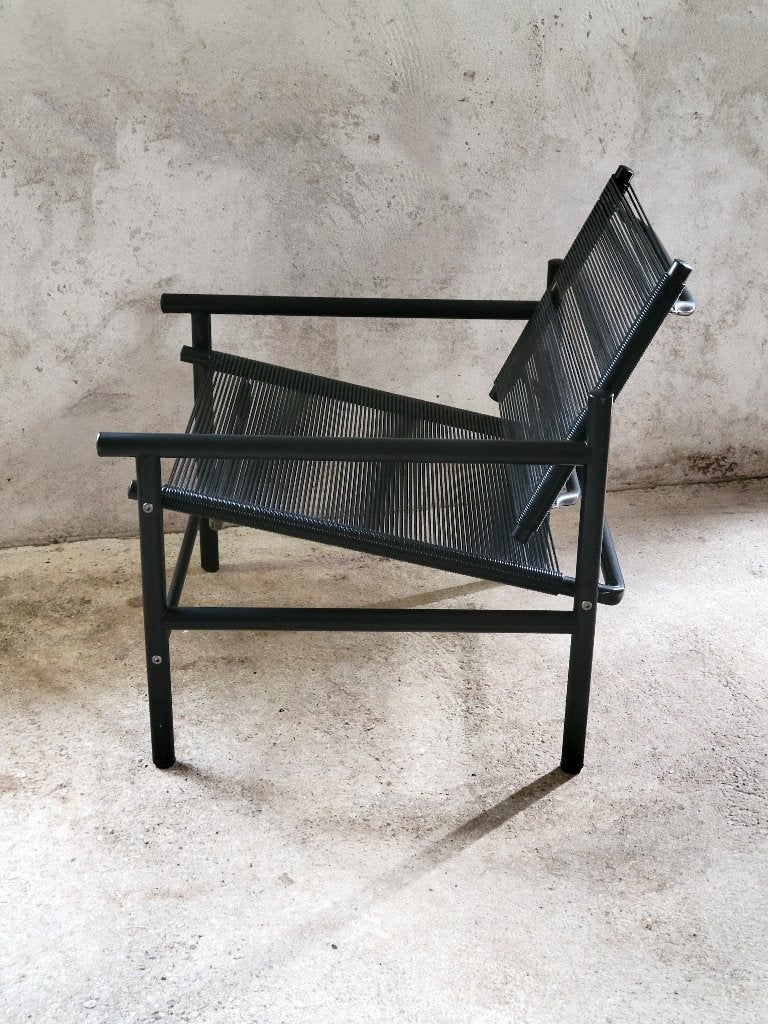 Giandomenico Belotti Fly Line lounge chair voor CMP Padova, Huis en Inrichting, Postmodern, Vintage design, Mid Century modern
