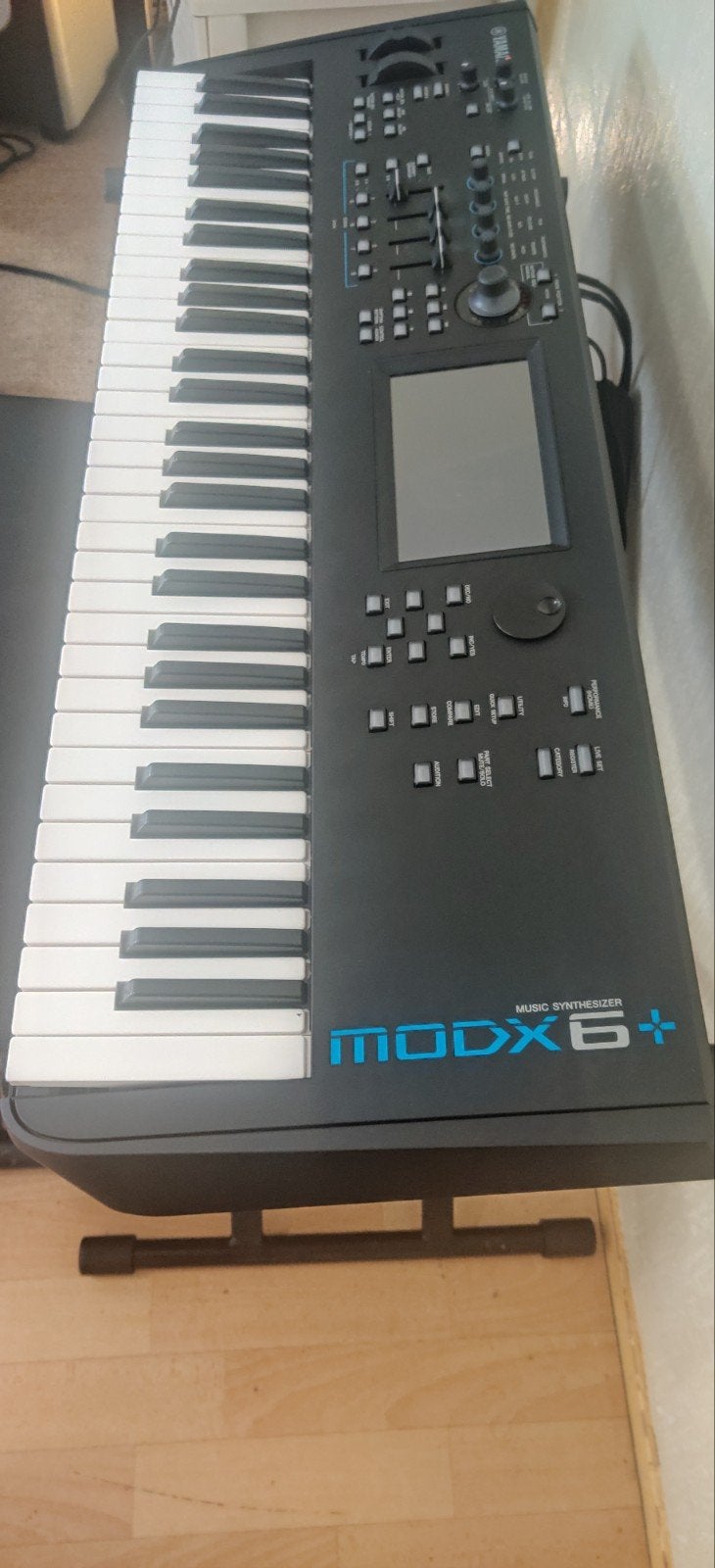Yamaha MODX6+ met Org.Tas. Nieuwstaat!, 61 toetsen, Met midi-aansluiting, Yamaha, Ophalen of Verzenden
