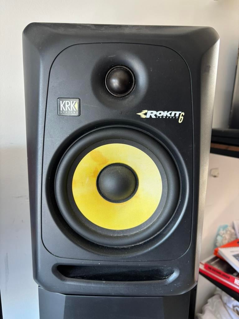 Krk Rokit 6 G3 (x2), Audio, Tv en Foto, Luidsprekers, Ophalen, Zo goed als nieuw, Front, Rear of Stereo speakers, Overige merken