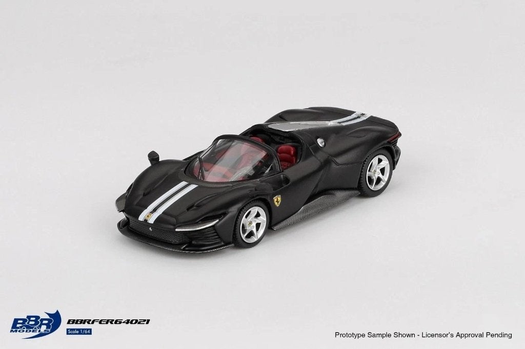 BBR 1/64 Ferrari Daytona SP3 Black BBR034, Verzenden, Nieuw, Auto
