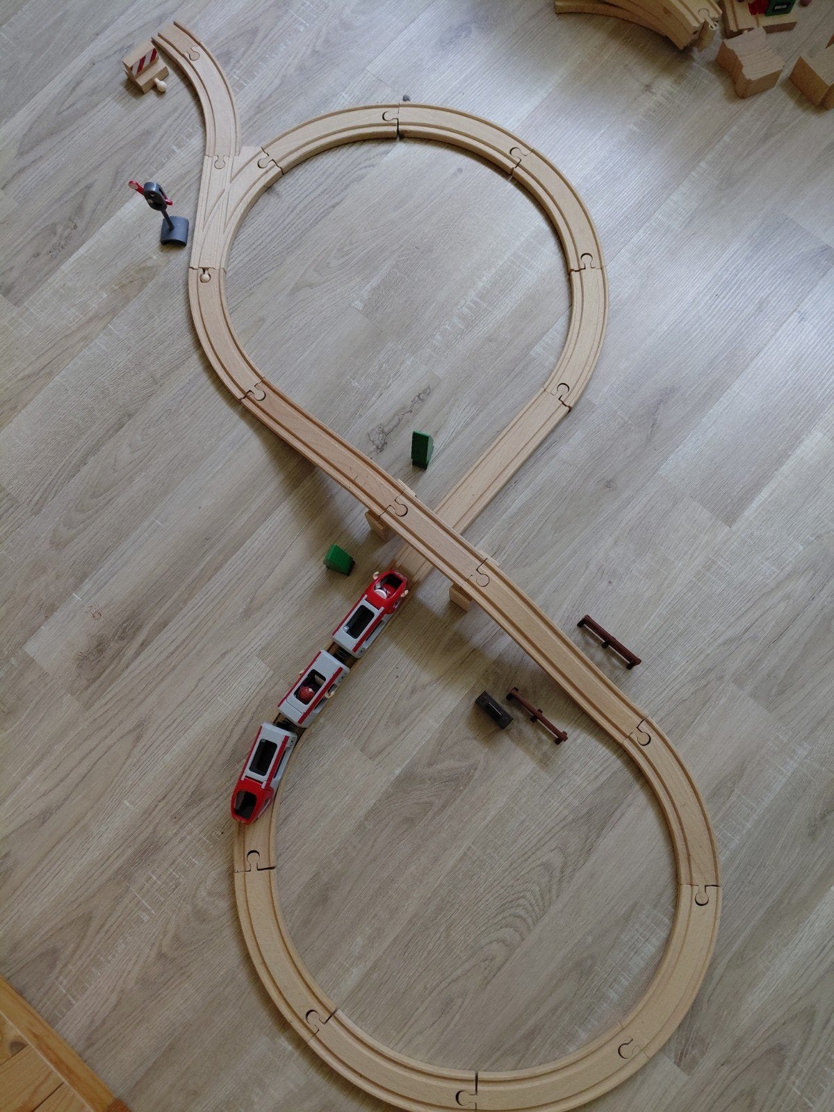 Brio Treinset met spoor, trein en accessoires, Ophalen of Verzenden, Gebruikt, Overige merken