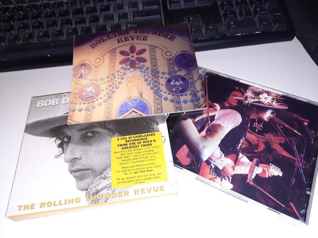 2 CD BOB DYLAN LIVE 1975, Ophalen, Zo goed als nieuw, Poprock