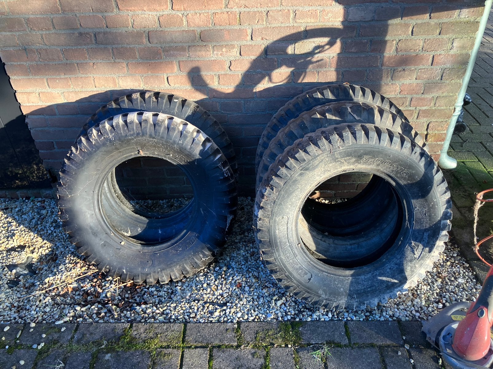 Nekaf banden 7.0x16 nieuw en gebruikt, Ophalen of Verzenden, Gebruikt