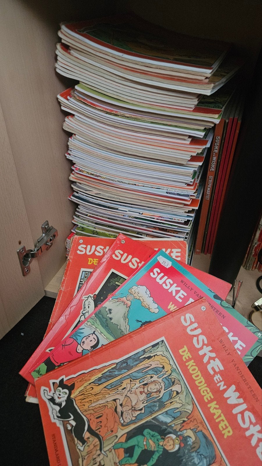 Grote collectie Suske en Wiske stripboeken, Meerdere stripboeken, Ophalen of Verzenden, Gelezen