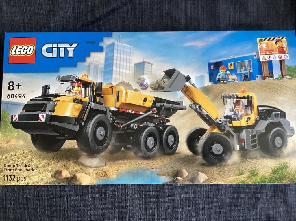 NIEUW Lego City Kiepwagen en voorlader (60494), City, Ongeopend/sealed, Lego, Nieuw