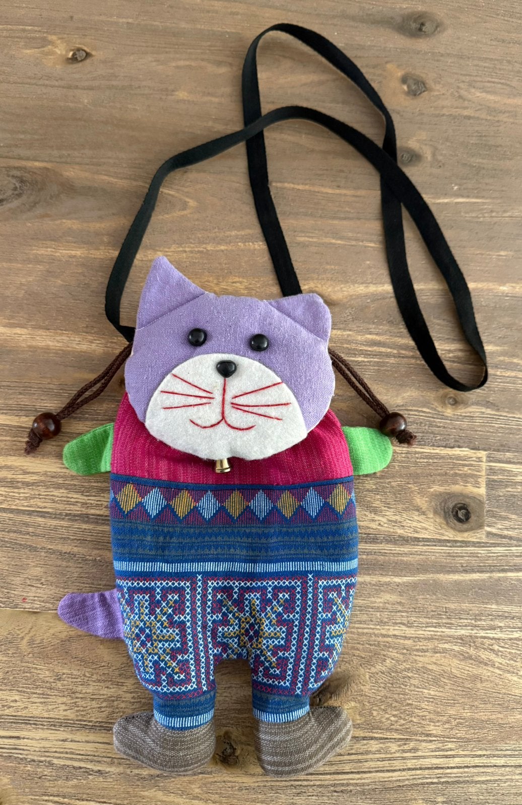 Kinder poezen tasje - kat, Meerkleurig, Tas, Ophalen of Verzenden, Zo goed als nieuw