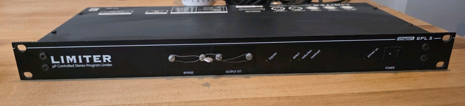 Limiter DATEQ SPL2 - Professionele Stereo Program Limiter, Ophalen of Verzenden, Zo goed als nieuw