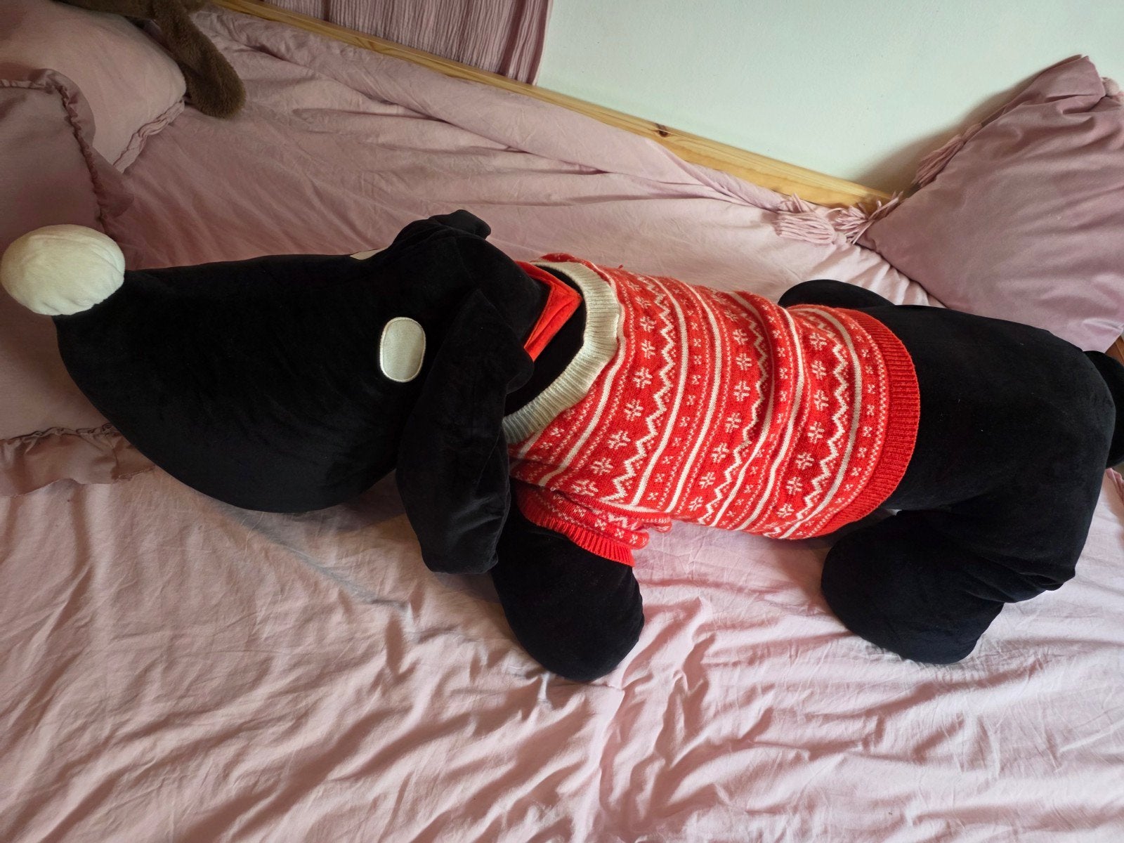 XXL Takkie knuffel met trui, Ophalen, Overige merken, Overige karakters, Zwart