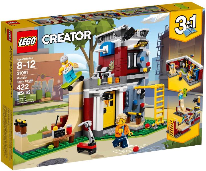 Lego Creator 3in1 31081  Modular Skate House, Ophalen of Verzenden, Nieuw, Complete set, Lego
