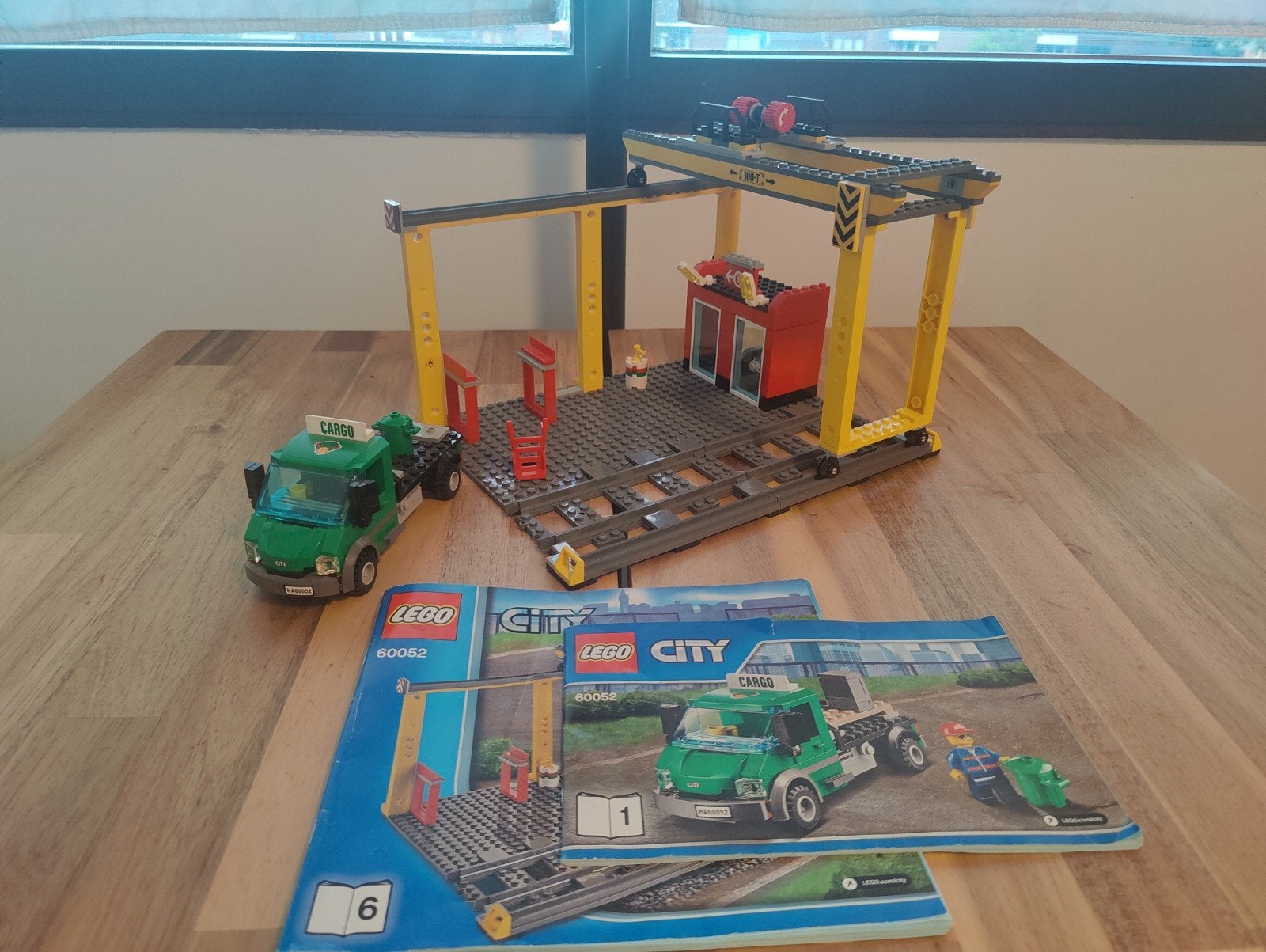 Lego 60052 kraan loading bay trein, Ophalen of Verzenden, Gebruikt