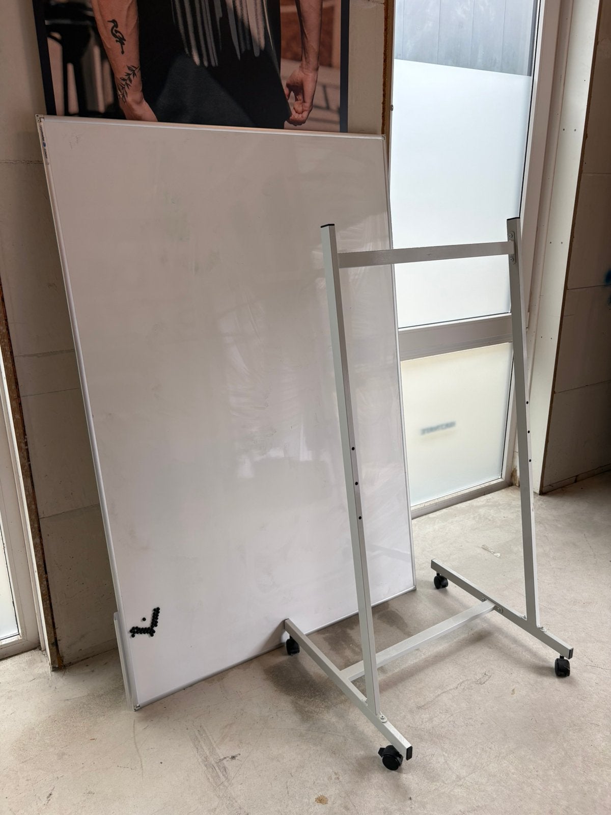 Whiteboard incl standaard, Ophalen, Gebruikt, Magneetbord