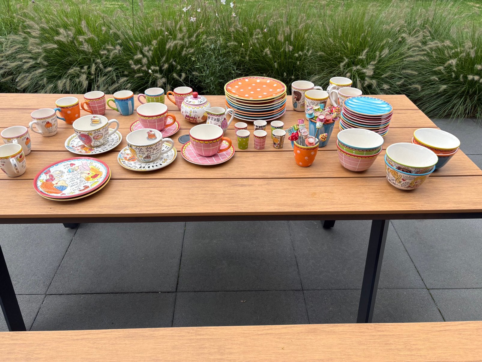 BLOND Amsterdam servies Grote collectie, Ophalen