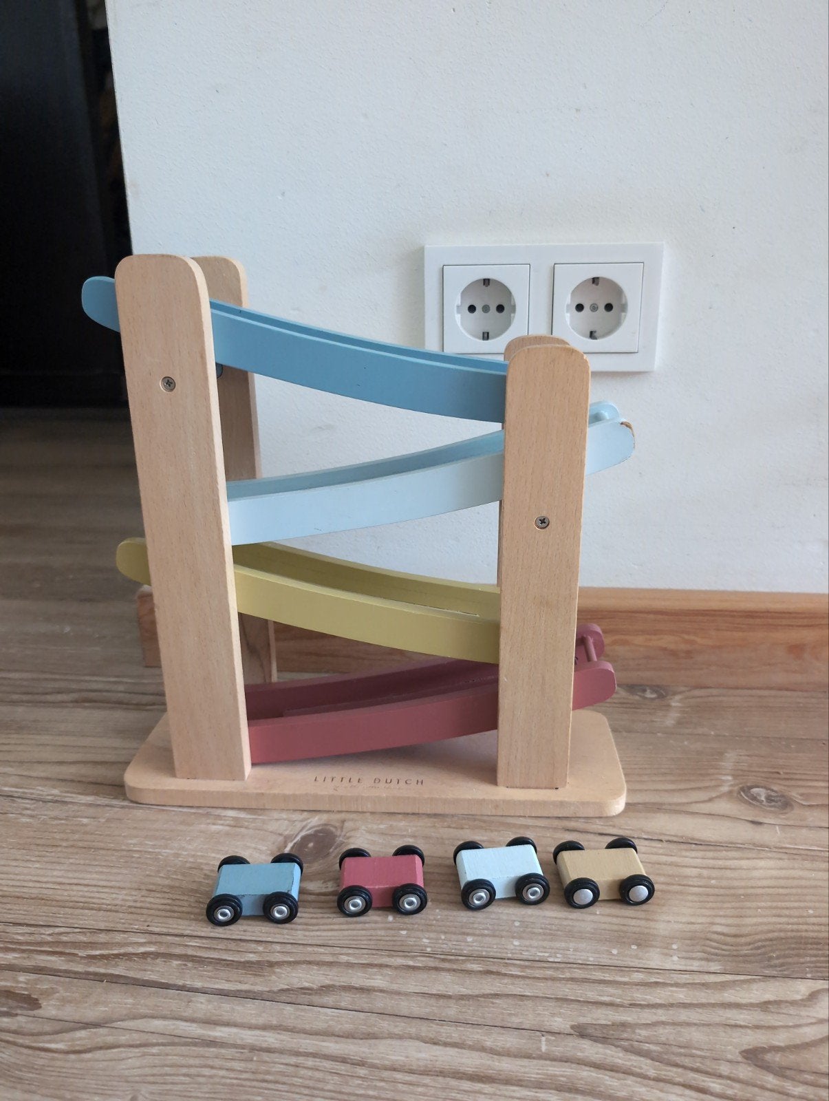 Little Dutch rollenbaan, Kinderen en Baby's, Speelgoed | Houten speelgoed, Ophalen of Verzenden, Gebruikt, Overige typen