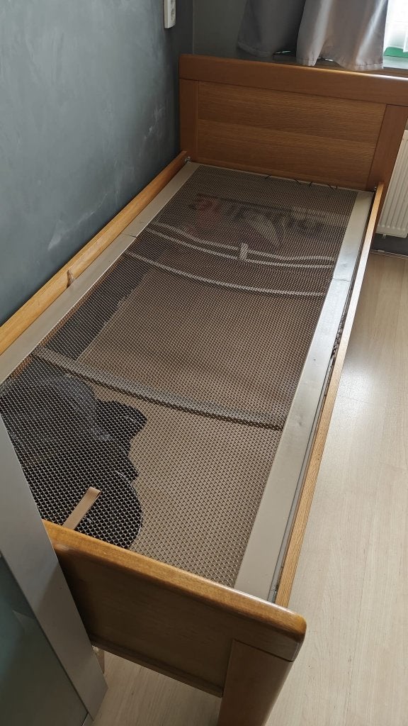 AUPING 1 PERSOONSBED, Ophalen, Gebruikt, 90 cm, EEN PERSOONS