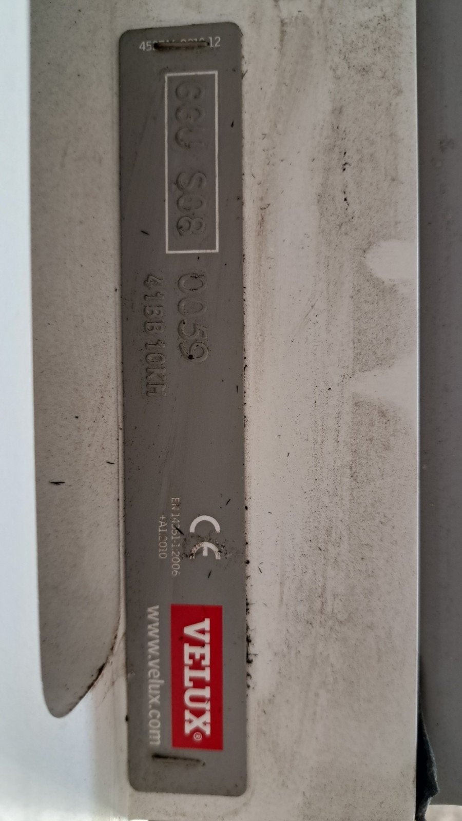 Velux dakraam GGU S08 inclusief luxaflex en verduistering, Ophalen, Minder dan 80 cm, 80 tot 120 cm, Zo goed als nieuw