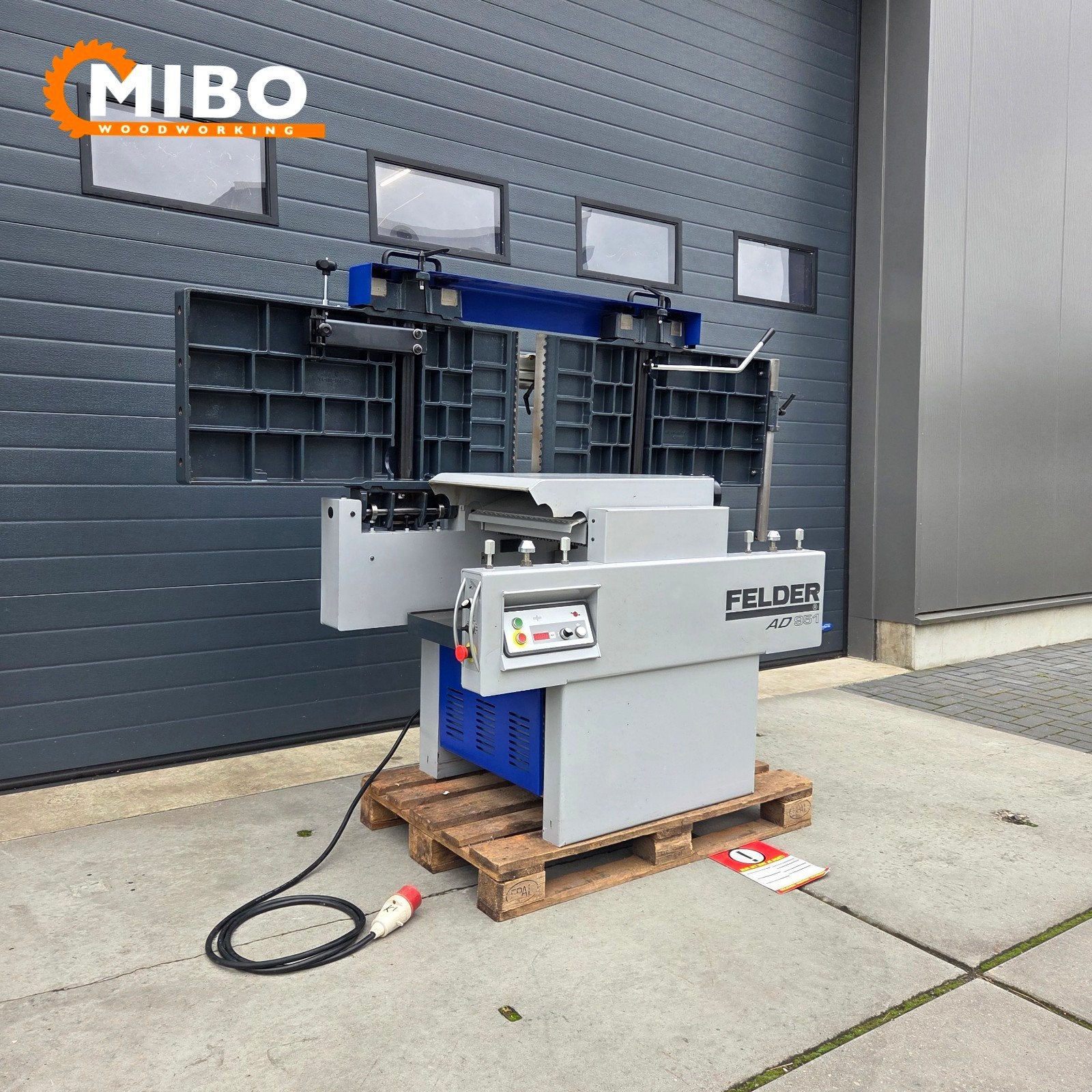 Felder schaafmachine 510m *** Vlakbank vandiktebank, Doe-het-zelf en Verbouw, Ophalen of Verzenden, Zo goed als nieuw, Elektrisch