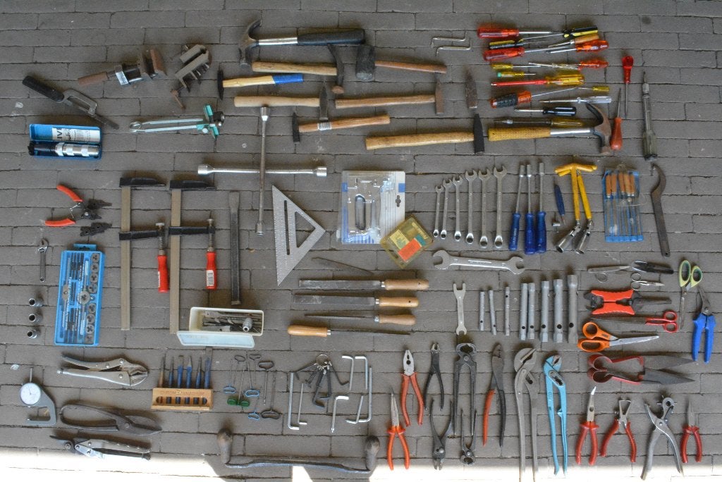 Partij gereedschap (van alles wat), Ophalen, Gebruikt