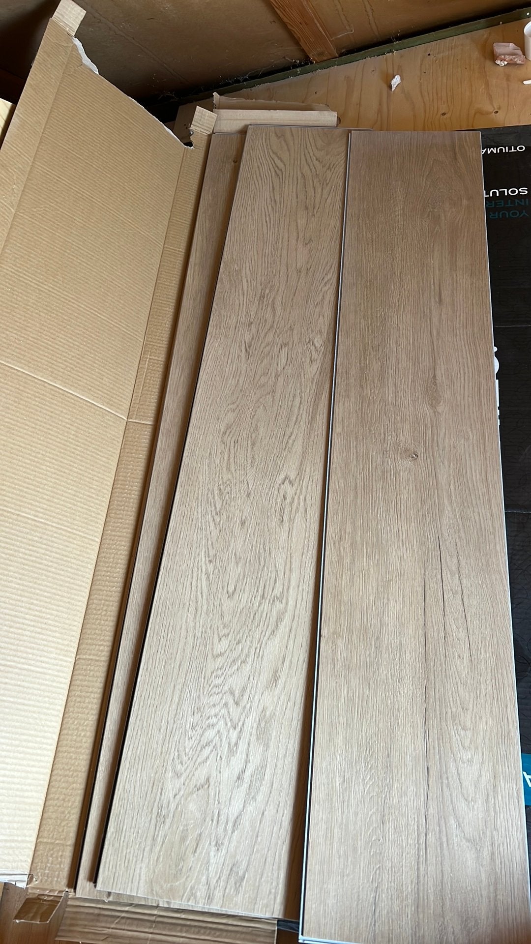 Klik pvc vloer optium spc rigid, Doe-het-zelf en Verbouw, Vloerdelen en Plavuizen, Ophalen, Kunststof, 50 tot 150 cm, Overige typen