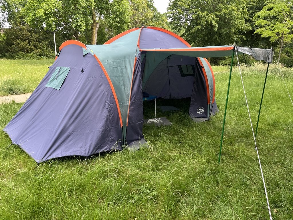 4 Persoons koepeltent, Ophalen, Zo goed als nieuw, Tot en met 4