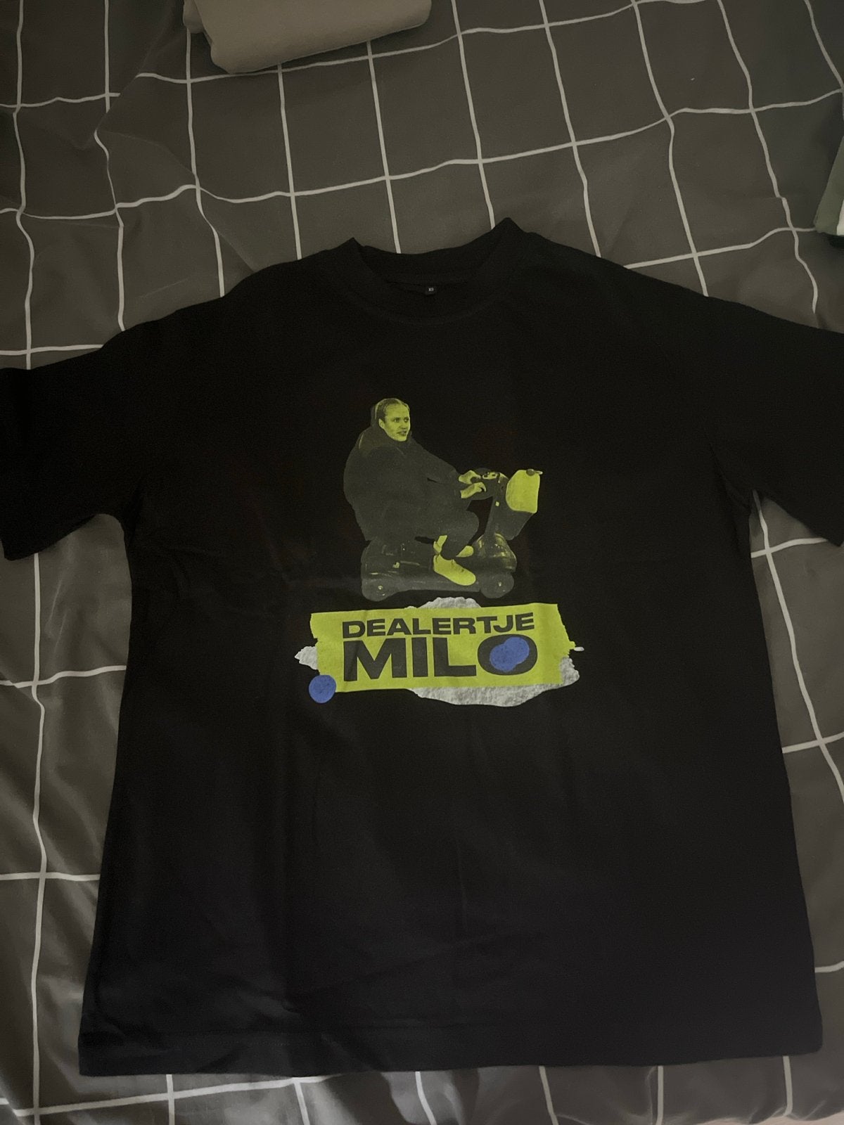 Dealer Milo T-shirt Zwart Maat XS, Kleding | Heren, Ophalen, Zo goed als nieuw, Maat 46 (S) of kleiner, Zwart
