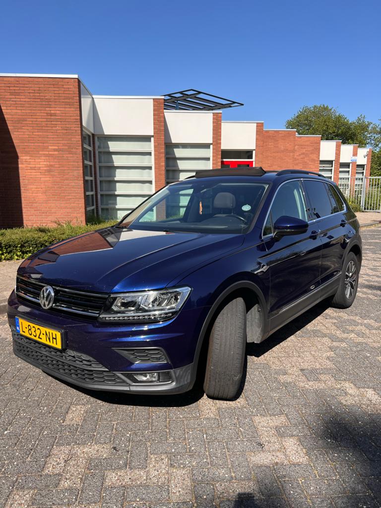 Volkswagen Tiguan 1.4 TSI 110KW 4MOTION 2017 Blauw, Auto's, Volkswagen, Particulier, Tiguan, Benzine, E, SUV of Terreinwagen, Handgeschakeld