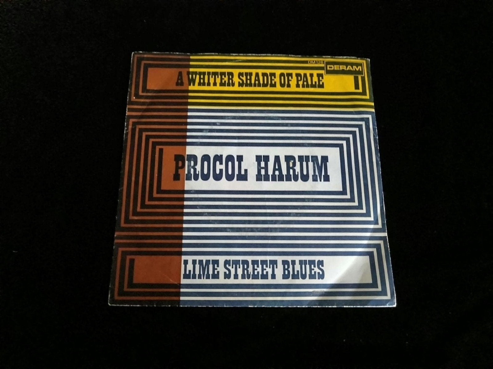 Procol Harum - A Whiter Shade of Pale / Lime Street Blues, Cd's en Dvd's, Gebruikt, Originele persing, 7 inch, Ophalen of Verzenden