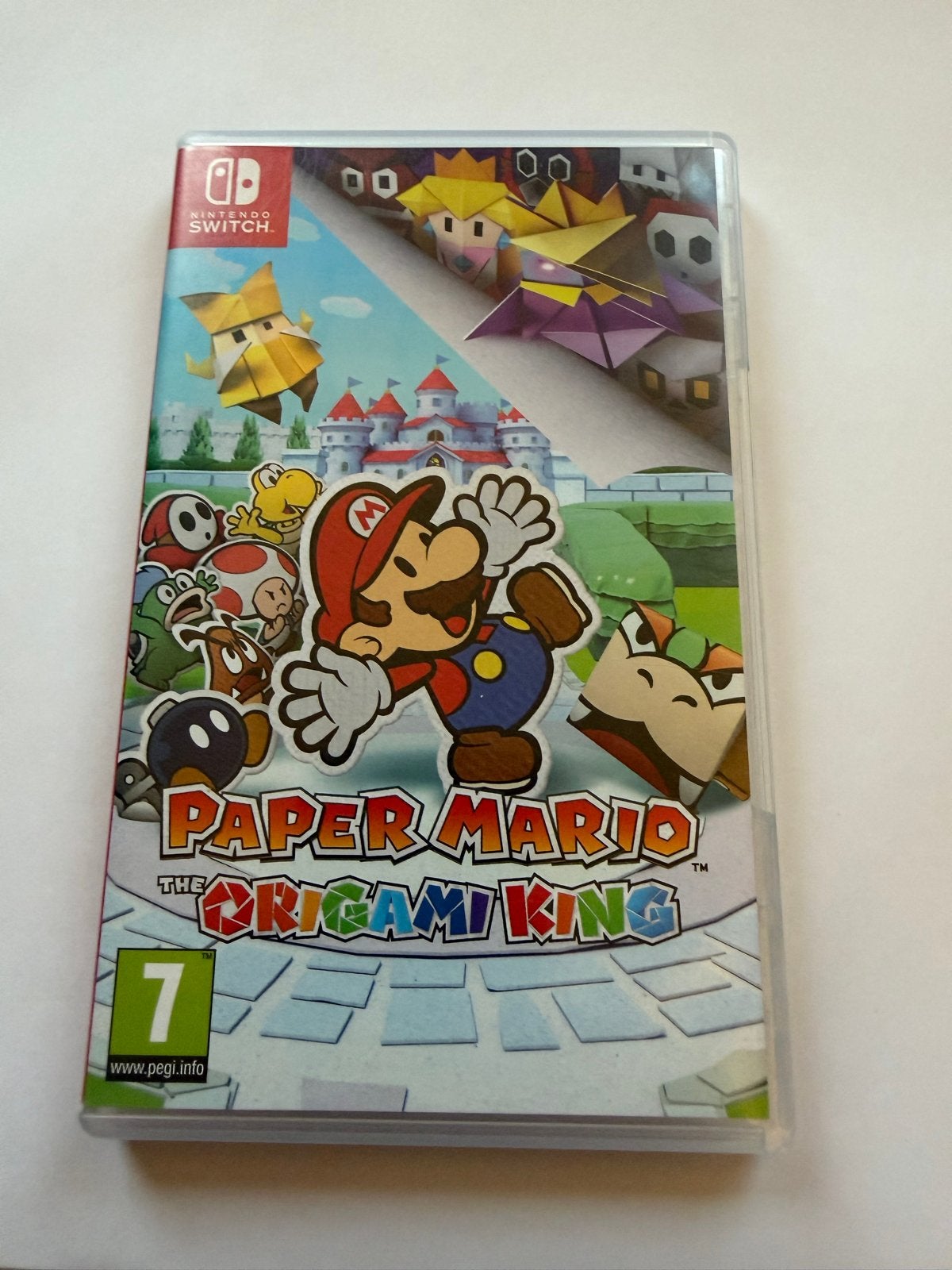 Paper Mario: The Origami King - Nintendo Switch, 1 speler, Ophalen of Verzenden, Zo goed als nieuw, Role Playing Game (Rpg)