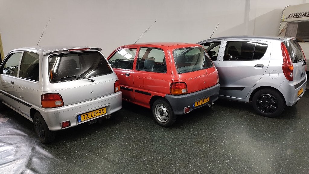 nette & goede Daihatsu's Cuore, automaat & schakel auto, Auto's, Oldtimers, Stof, Daihatsu, Grijs, Particulier