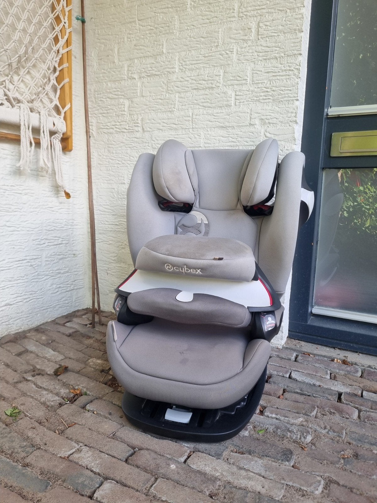 Cybex Pallas M-Fix autostoel met Isofix, Verstelbare rugleuning, Gebruikt, 9 t/m 36 kg, Isofix