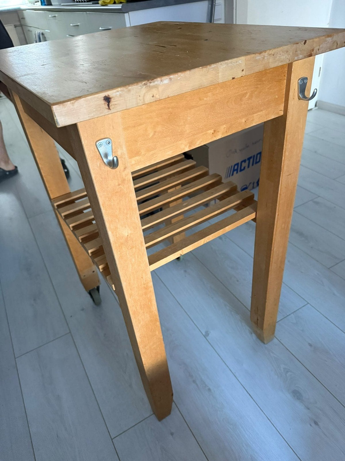 Ikea Bekvam trolley, Ophalen, Gebruikt, Hout, Keukentrolley