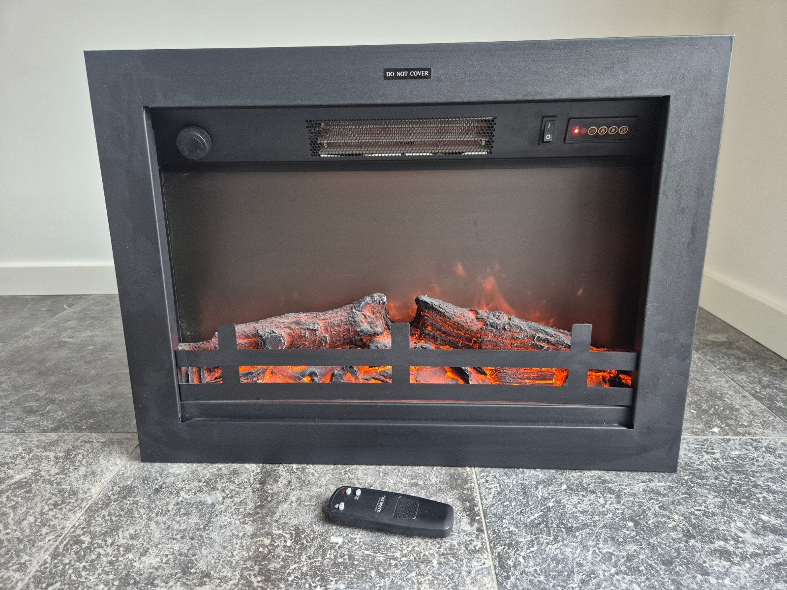 Xaralyn RC02 0015/Flandria Elektrische Haard 1500W, Ophalen, Zo goed als nieuw, Vrijstaande haard, Elektrische haard