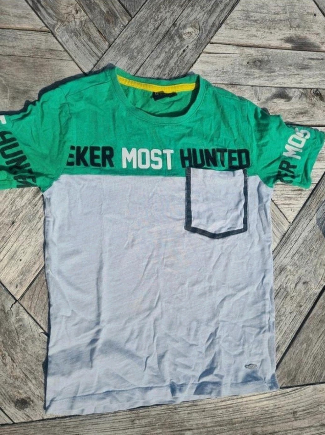 Leuk shirtje van Mitch (Shoeby), maat 134-140, Kinderen en Baby's, Kinderkleding | Maat 134, Ophalen of Verzenden, Zo goed als nieuw