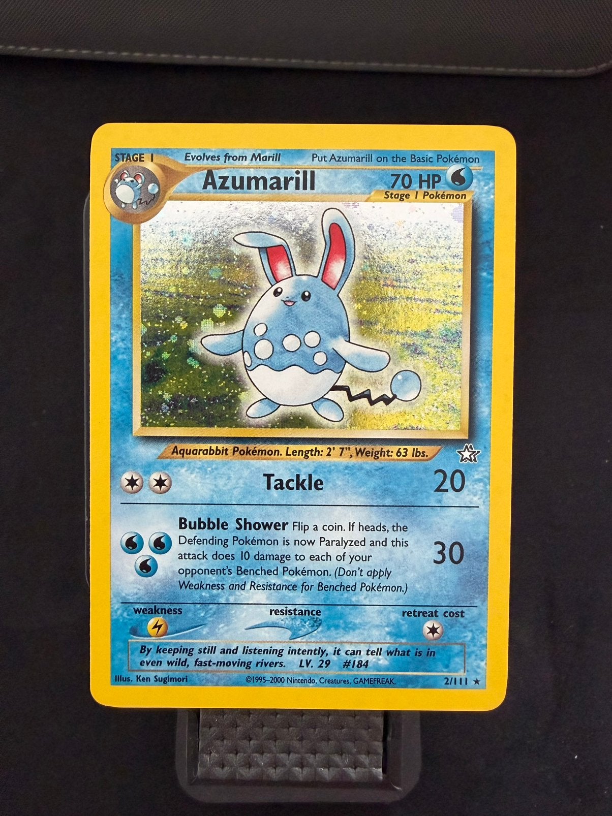 Azumarill Neo Genesis 2/111, Ophalen of Verzenden, Zo goed als nieuw