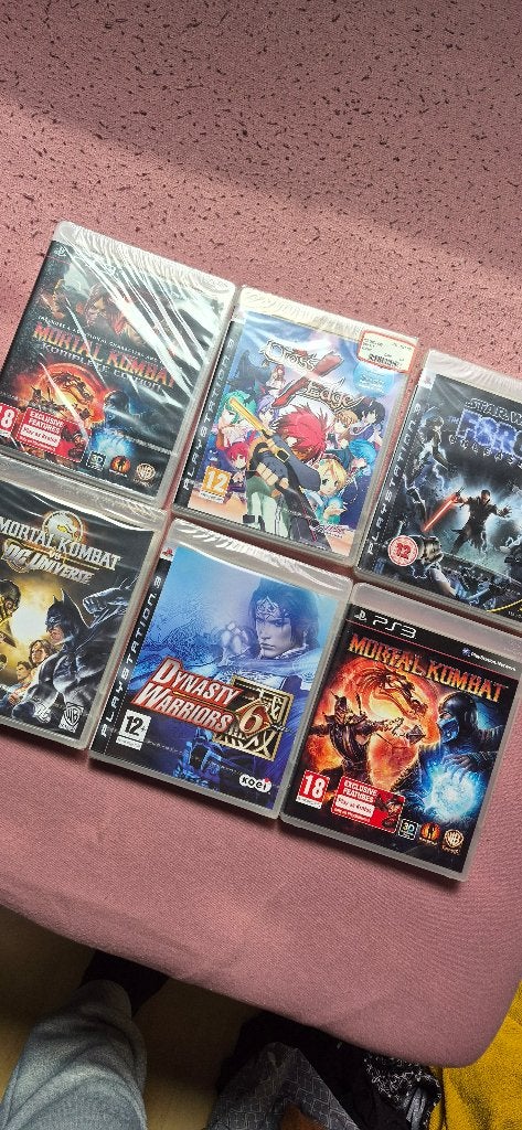 Ps3 games sealed, Vanaf 18 jaar, Vechten, 1 speler, Nieuw