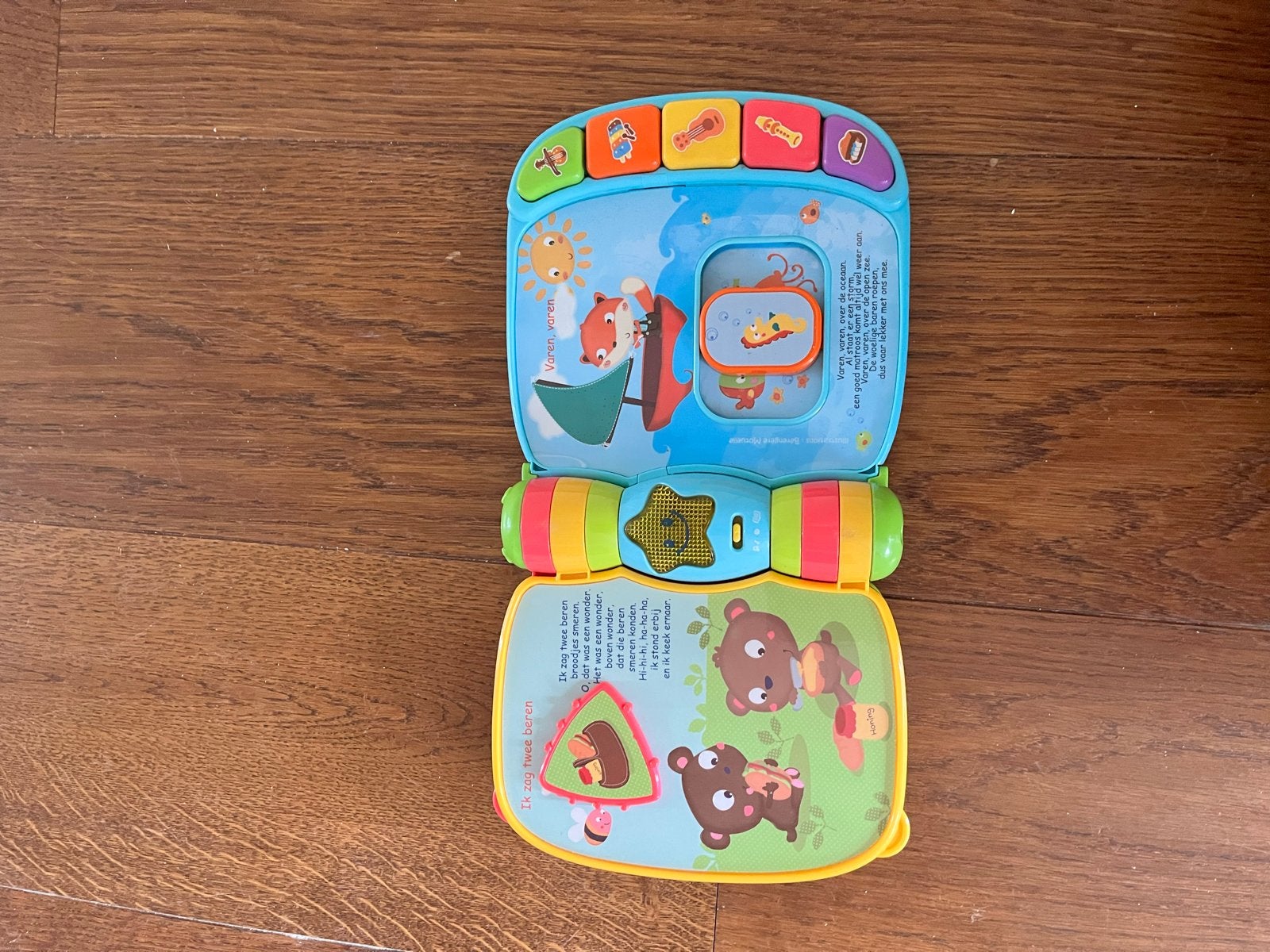 VTech Magisch Liedjesboek - Interactief Baby Speelgoed, Ophalen of Verzenden, Gebruikt, Overige typen, Met geluid