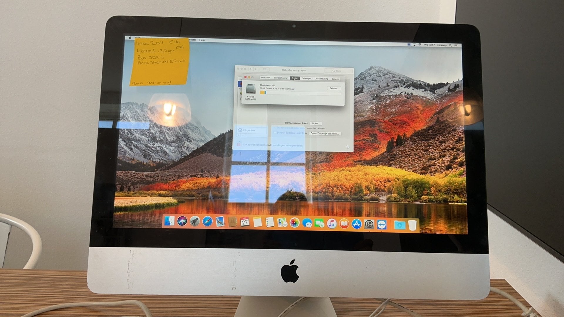 Diverse imac computers, Computers en Software, Apple Desktops, Ophalen of Verzenden, IMac, SSD, 2 tot 3 Ghz