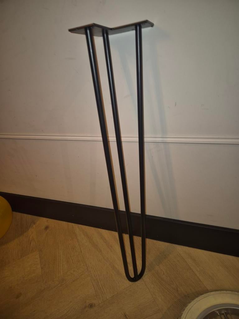 Modern living design hairpin tafelpoten 4x, Ophalen, 50 tot 100 cm, Rond, Nieuw