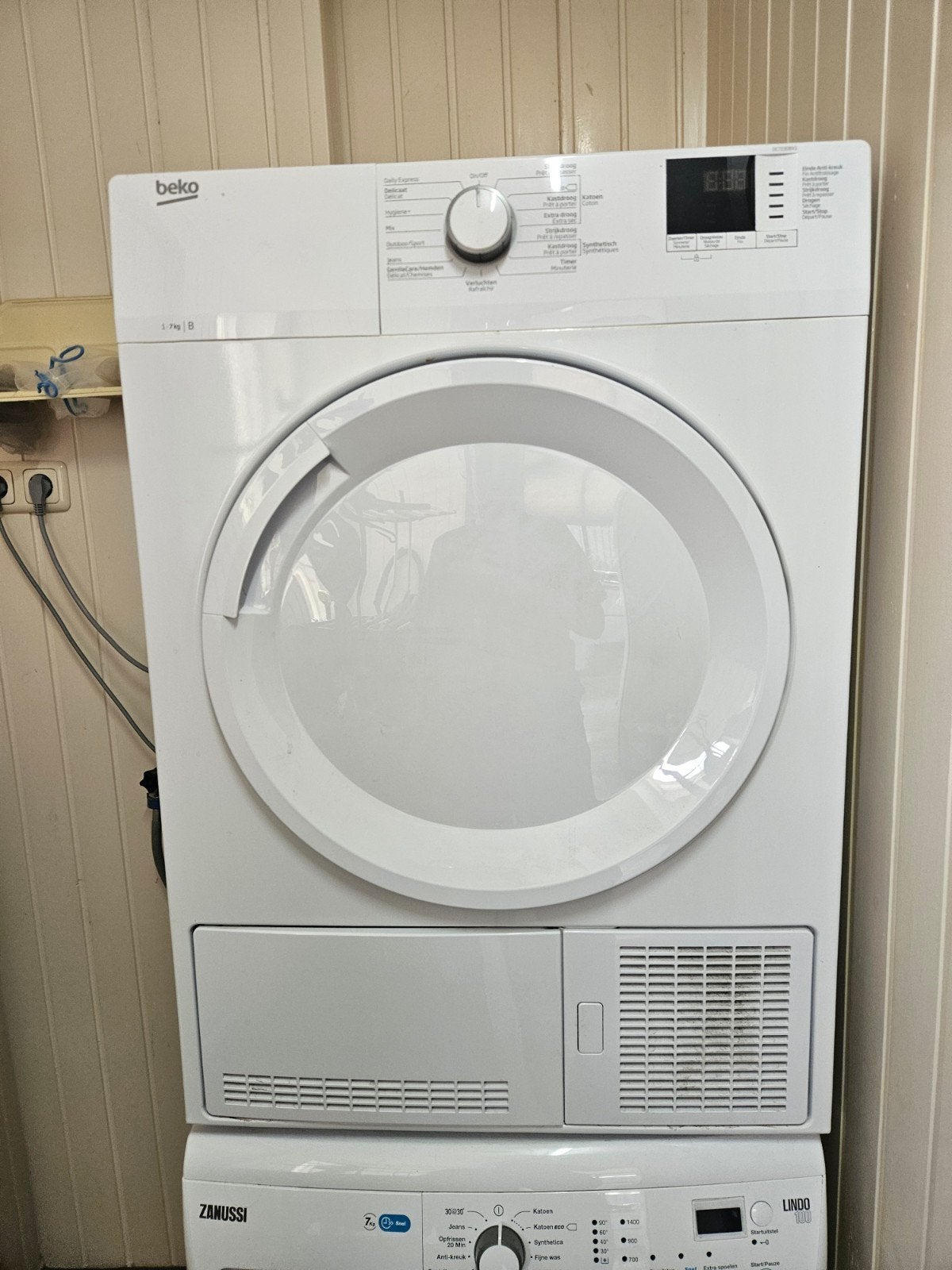 BEKO condens droger, Witgoed en Apparatuur, Wasdrogers, 6 tot 8 kg, Ophalen of Verzenden, Condens, 85 tot 90 cm