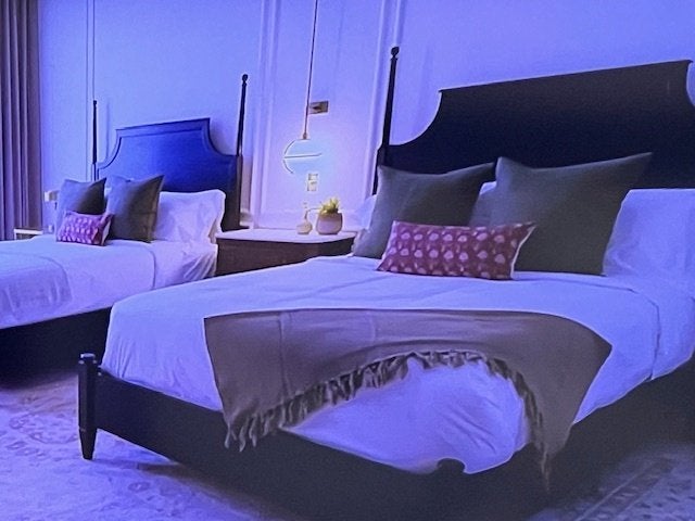 Hemelbed bedposten, Gebruikt, Bruin, Klassiek romantisch, Hout