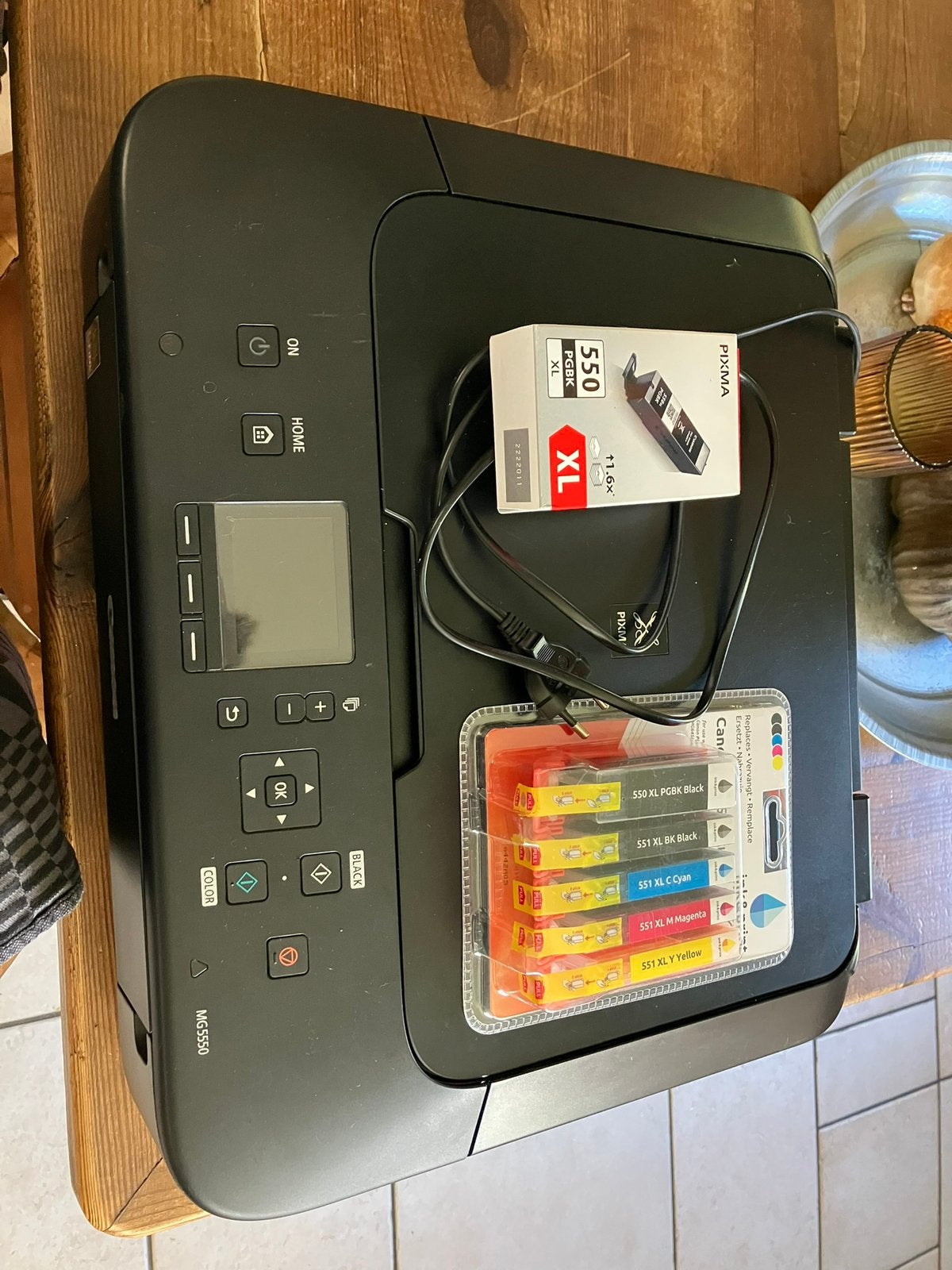 Printer met inktpatronen, Computers en Software, Ophalen, Gebruikt, Printer