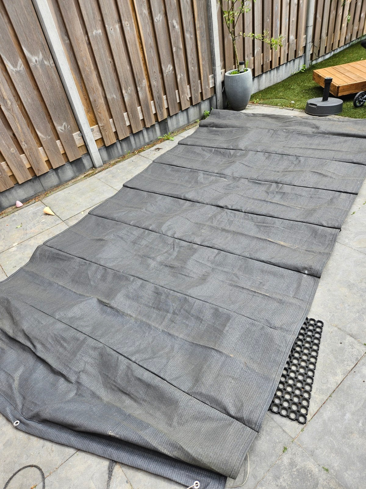 Harmonica schaduwdoek 200 x 400 cm, Tuin en Terras, Schaduwdoeken, Ophalen