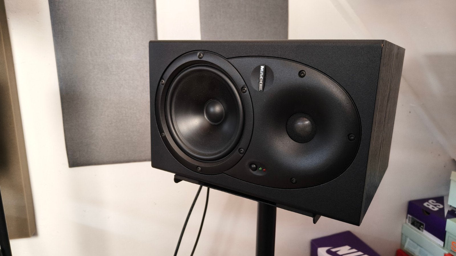 Mackie HR624 monitor speakers (1 werkend, 1 defect), Audio, Tv en Foto, Luidsprekers, Ophalen of Verzenden