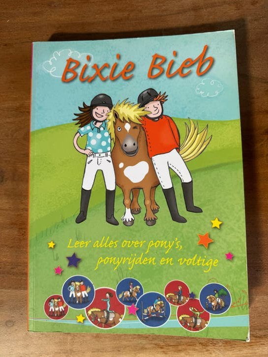 Bixie Bieb: Leer alles over pony's, ponyrijden en voltige, Ophalen of Verzenden, Zo goed als nieuw, Non-fictie