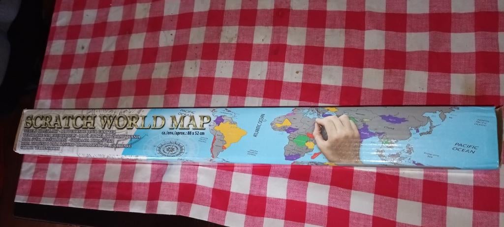 Scratch World Map - Ontdek de Wereld!, Ophalen of Verzenden, Nieuw